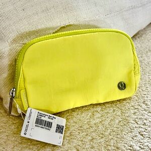 Lululemon NWT Everywhere Belt Bag Yellow Electric Lemon